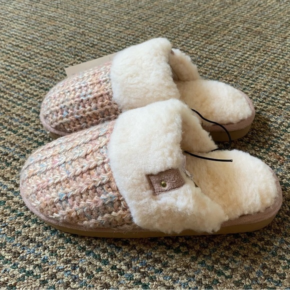 Secret Treasures Slippers Women’s Size 6 Knit Scuff‎ Slip On Indoor-Outdoor New - Picture 1 of 8